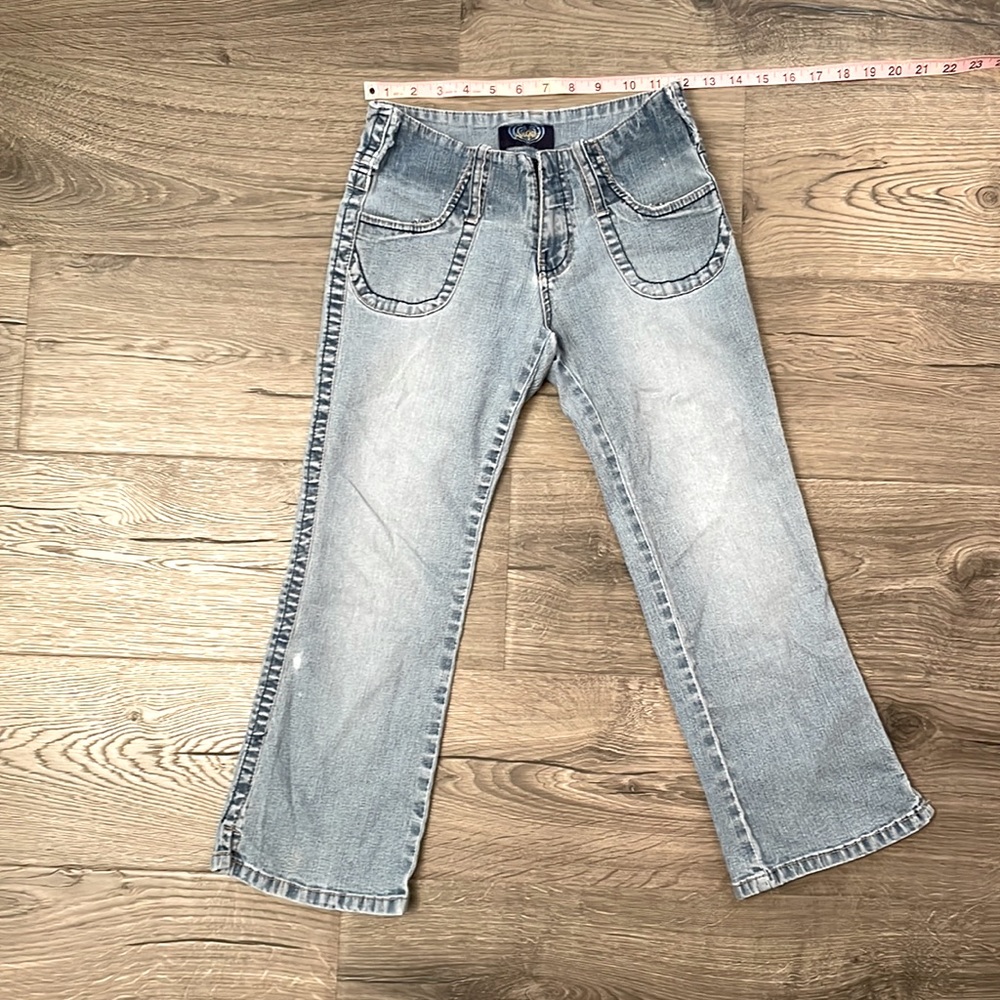 Angels kids girls denim pants jeans size 5